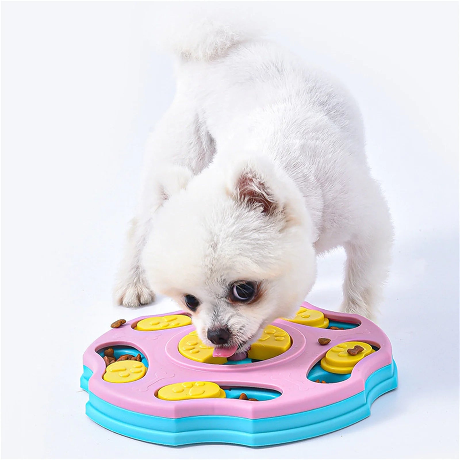 Interactive Dog Food Puzzle Bowl