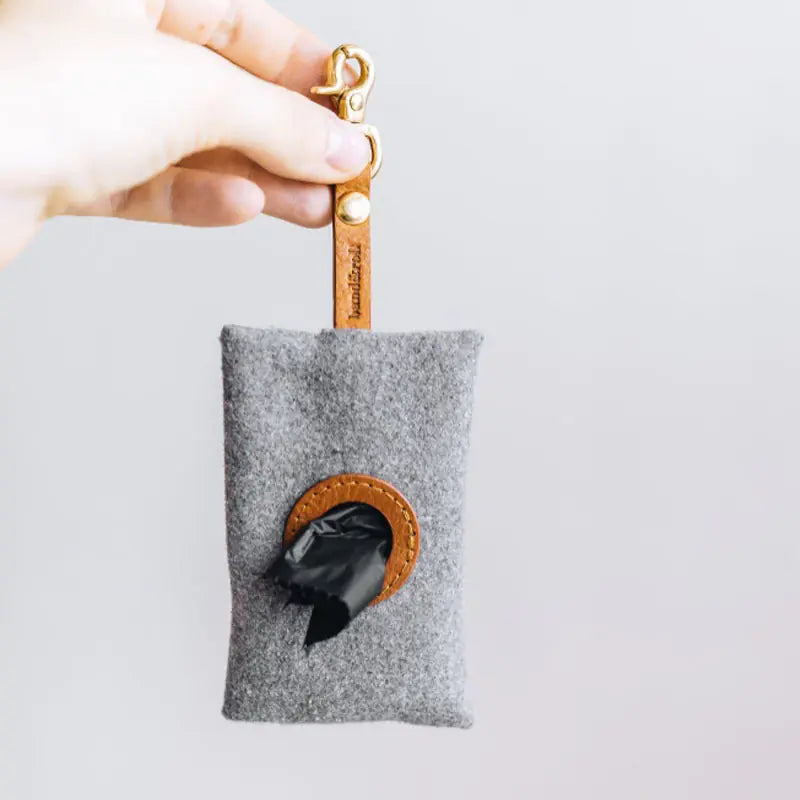 Portable Hanging Waist Dog Poop Bag Holder
