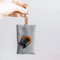Portable Hanging Waist Dog Poop Bag Holder